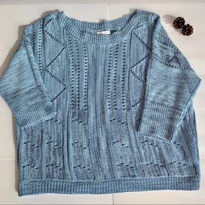 🌵New York & Company Sweater Sky Blue Medium